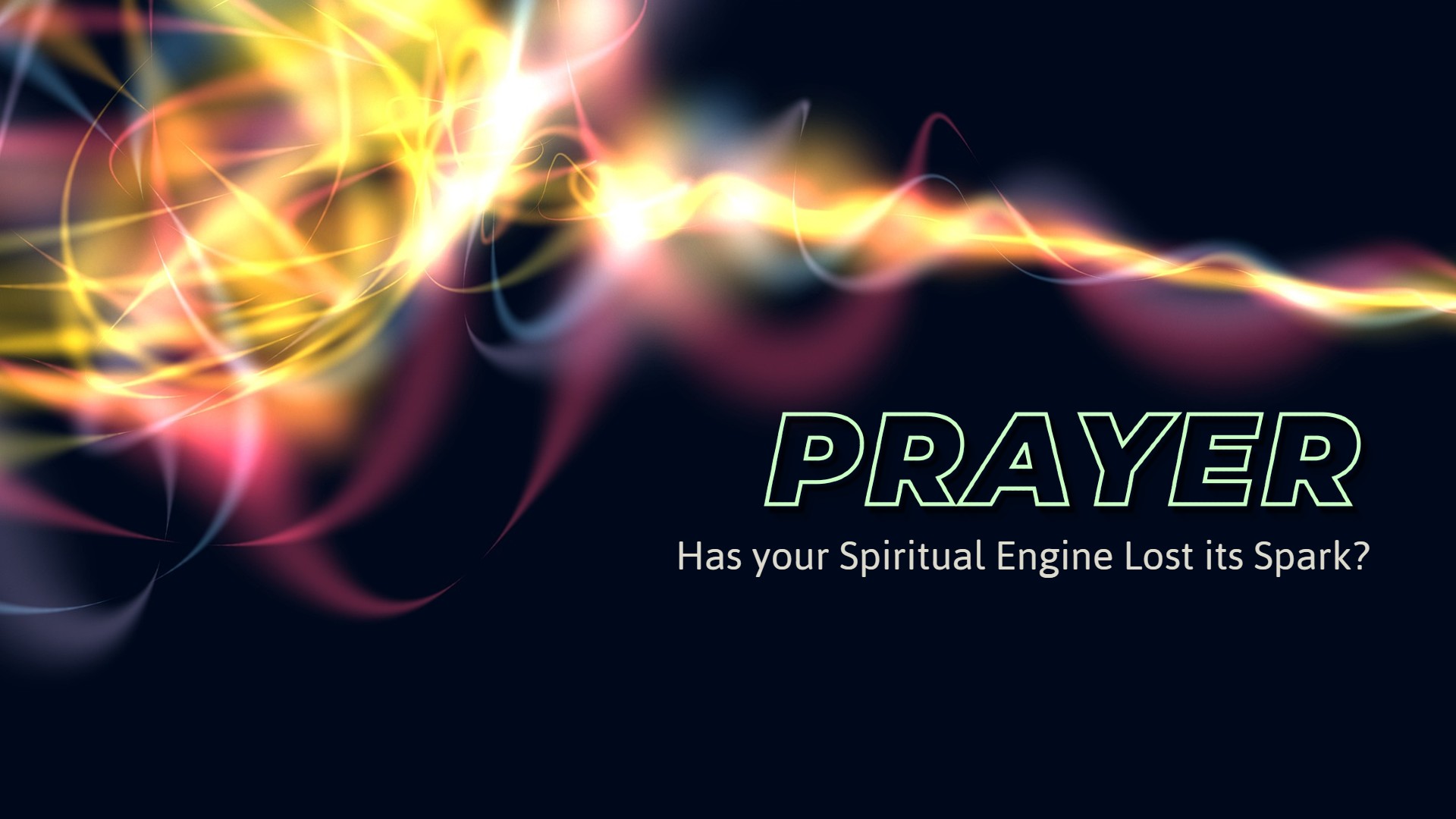 Prayer Colorful Spark