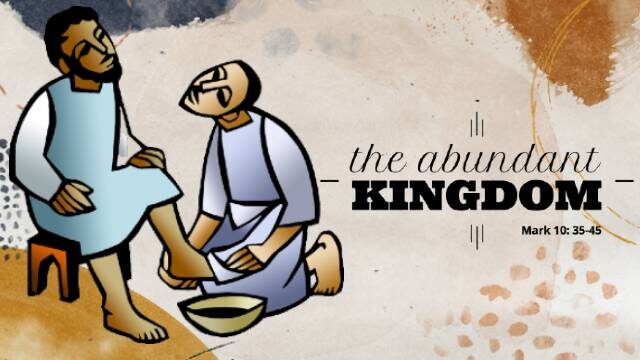 Jesus washing disciple's feet