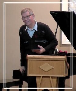 Pastor Ken at KCRC pulpit